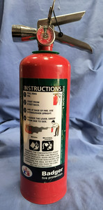 Badger 5 HB2 Halotron Fire Extinguisher Empty