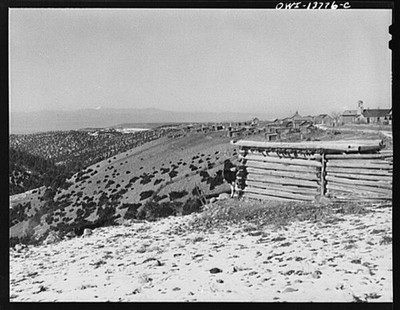 Photo:Truchas New Mexico Rio Arriba County 1930s Mountain Village