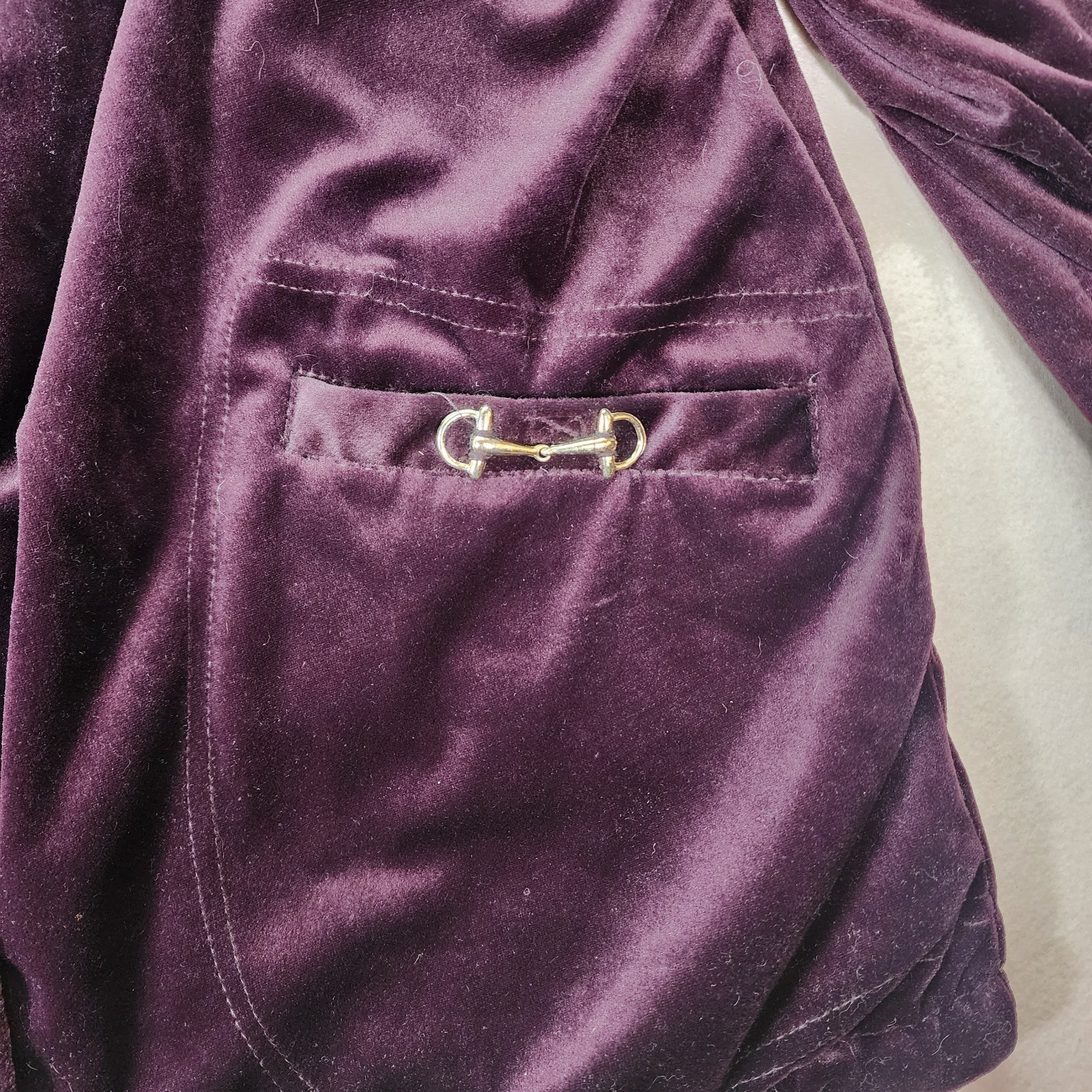Current Seen Reversible Jacket Velvet Purple Wome… - image 16