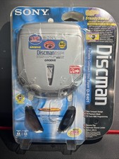 Sony Discman D-E401 CD Player Digital MEGA BASS Slim Design Silver