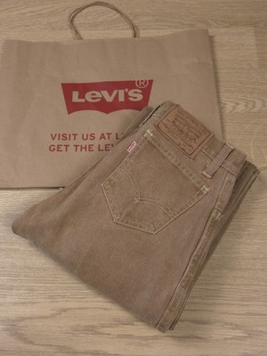 Vintage Levi's Factory Sample Prototyp 70er/80er Made in Italy Canvas Marron
