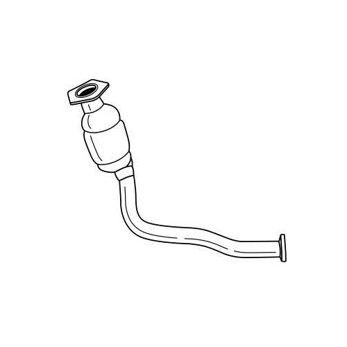 Catalyseur Sigam 13143 avant pour Fiat idéal rénovation échappement avant contrôle