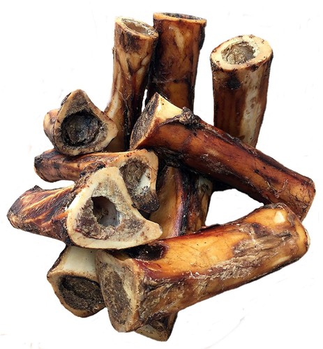Beef Marrow Large Dog Bones Long Lasting for Aggressive Chewers - USA Made Si...
