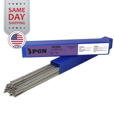 ER308L 1-lb 1/16'' x 16'' Stainless Steel Welding Rod - TIG Filler Rod, TIG Rod