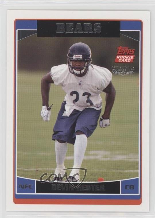 2006 Topps Special Edition Rookie Devin Hester #334 RC HOF 05ri