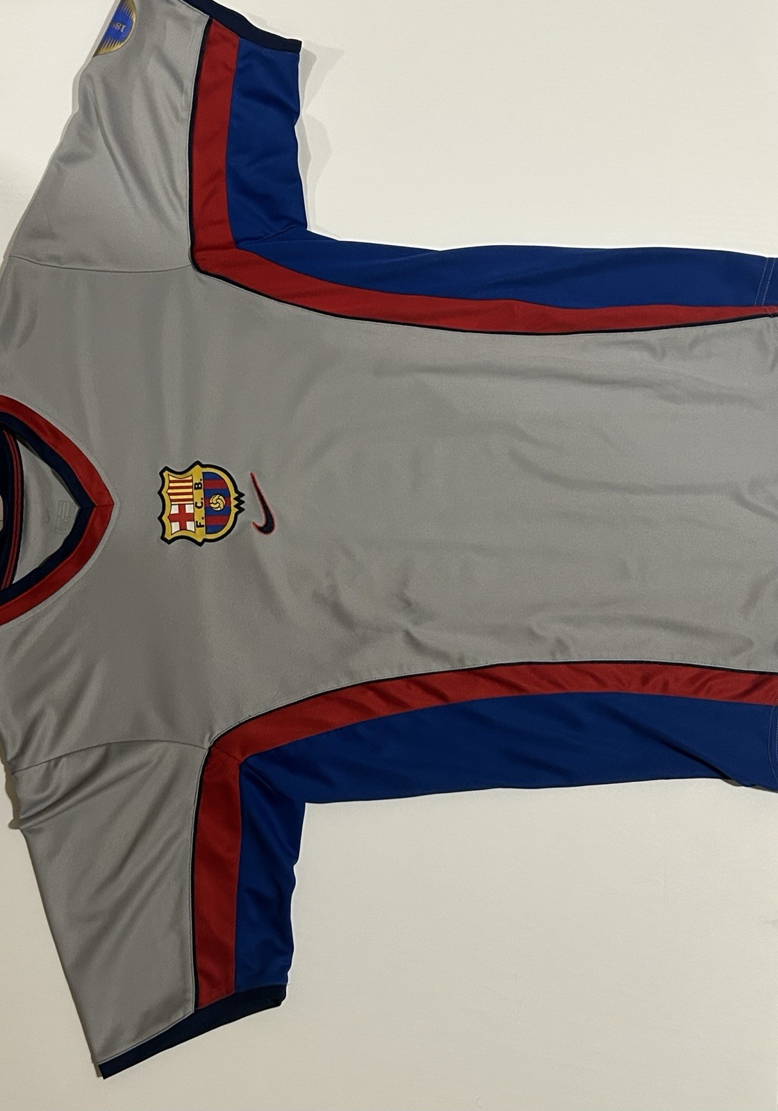 vintage 1999-2000 Ronaldo FC Barcelona Nike away football Jersey