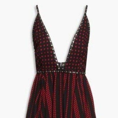 star print skater dress Stunning Star Print Dress - Long Sleeve Dress - Skater Dress