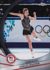 2026 Topps Chrome U.S. Winter Olympic & Paralympic Team Ashley Wagner 103 USA