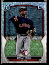 2023 Bowman #BCP-26 Dayan Frias Chrome Prospects Mojo Refractors