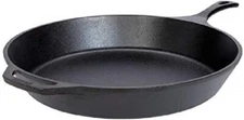 15 Inch Cast Iron Pre-Seasoned Skillet – Signature Teardrop Handle