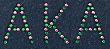 Rhinestone / Stud AKA word Hotfix Transfer