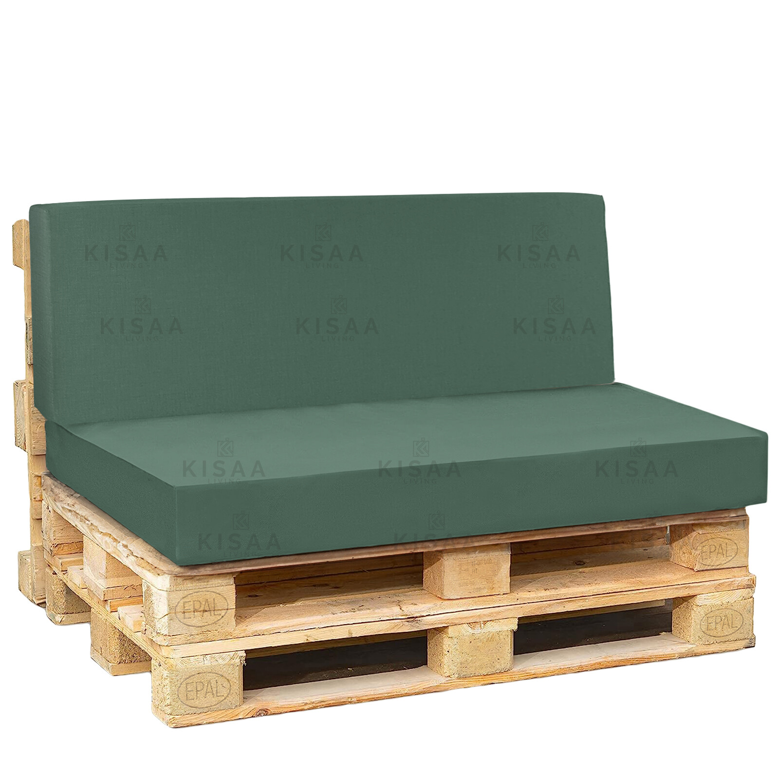 Cojines de asiento para sofá exterior Euro Pallet muebles de jardín almohadilla de asiento llena de espuma