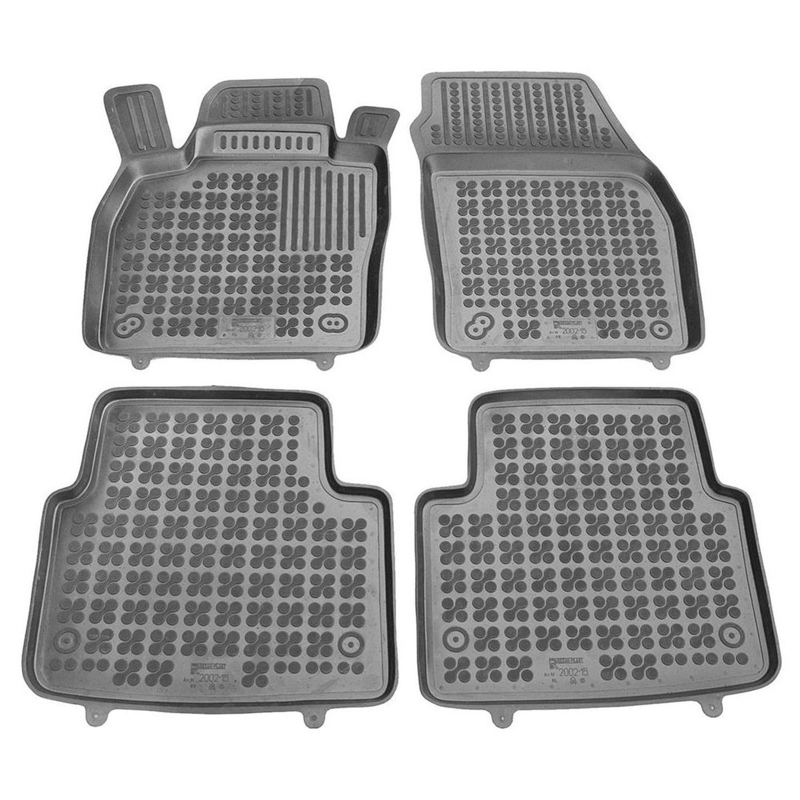 Tapis de sol caoutchouc voiture Rezaw-Plast ensemble sur mesure pour Skoda Kamiq
