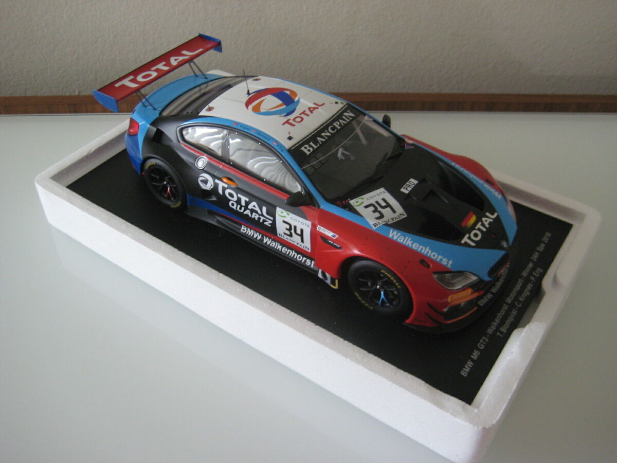 1:18 BMW M6 GT3 Spark 2018 SPA Winner Blemqvist -LIMITED ED 1:18 BMW M6 GT3 Spark 2018 SPA Winner Blemqvist -LIMITED ED