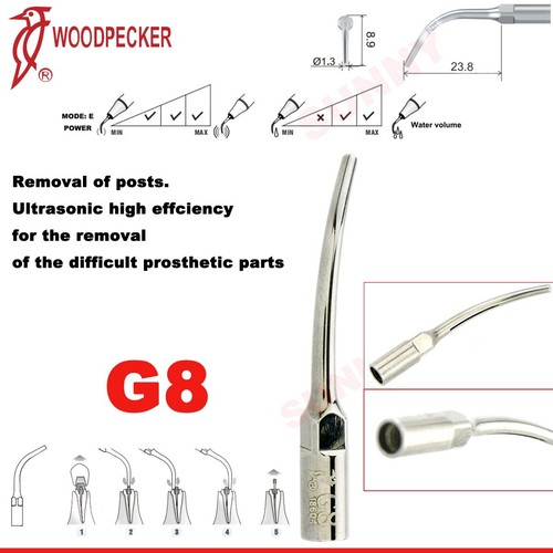 Woodpecker Dental Ultrasonic Scaler Handpiece Scaler Tips Scaling Tips Fit EMS - Picture 44 of 95