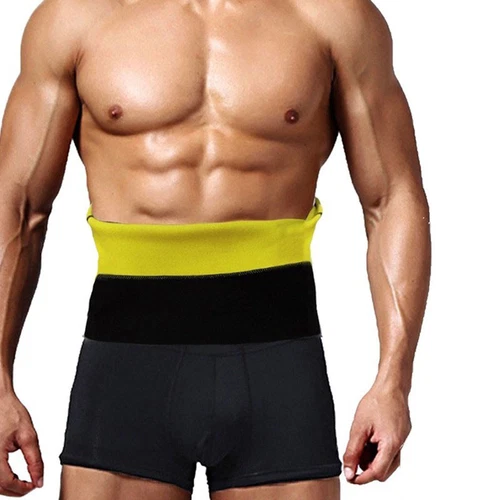 Cintura dimagrante uomo donna neoprene body shaper pancia infilata cintura vita cincher Stati Uniti - Foto 4 di 21