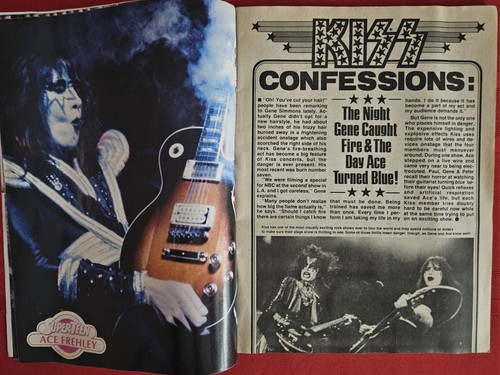 Super Teen Magazine 1978 KISS, Andy Gibb, Robby - Picture 8 of 12