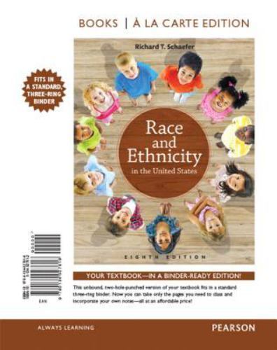 Race and Ethnicity in the United States , Books a la Carte Edition by ...