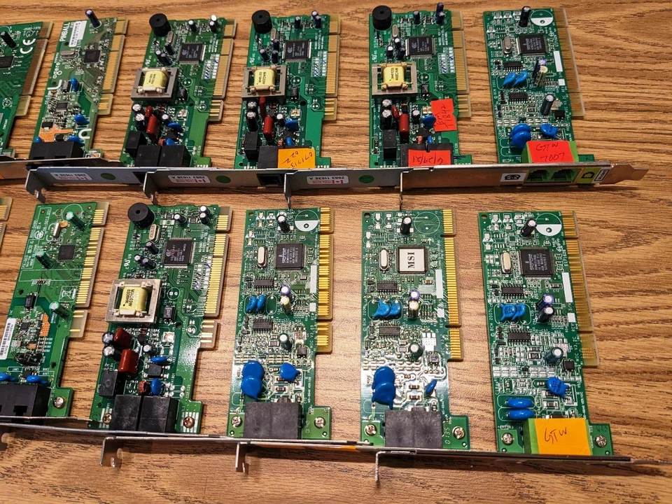 Лот из 16 - шлюз eMachines факс модем внутренний PCI - см. фотографии для моделей - Изображение 2 из 4