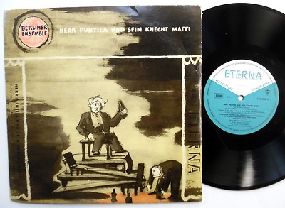 Herr PUNTILA und sein knecht Matti 10'' LP Eterna 33RPM NM VG+