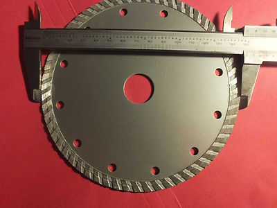 TechDiamondTools Turbo Diamond Saw Blade 6 inch ( 6'' )