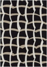 Kokka Cotton Linen Canvas Fabric Black - per metre