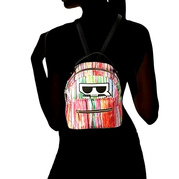 KARL LAGERFELD PARIS - AMOUR BACKPACKBAG PURSE RAINBOW  display picture 2