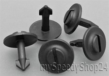 10x CLIP SOTTOSCOCCA PROTEZIONE MOTORE INFERIORE COPERTURA SCUDO PER AUDI A2 A4 A6 A8