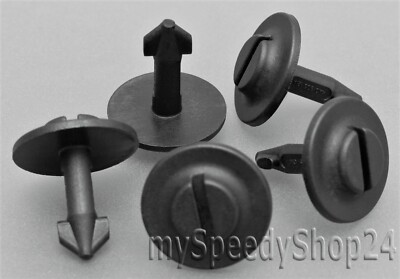 10x UNTERBODEN CLIPS MOTORSCHUTZ UNTEN ABDECKUNG SCHILD FÜR AUDI A2 A4 A6 A8