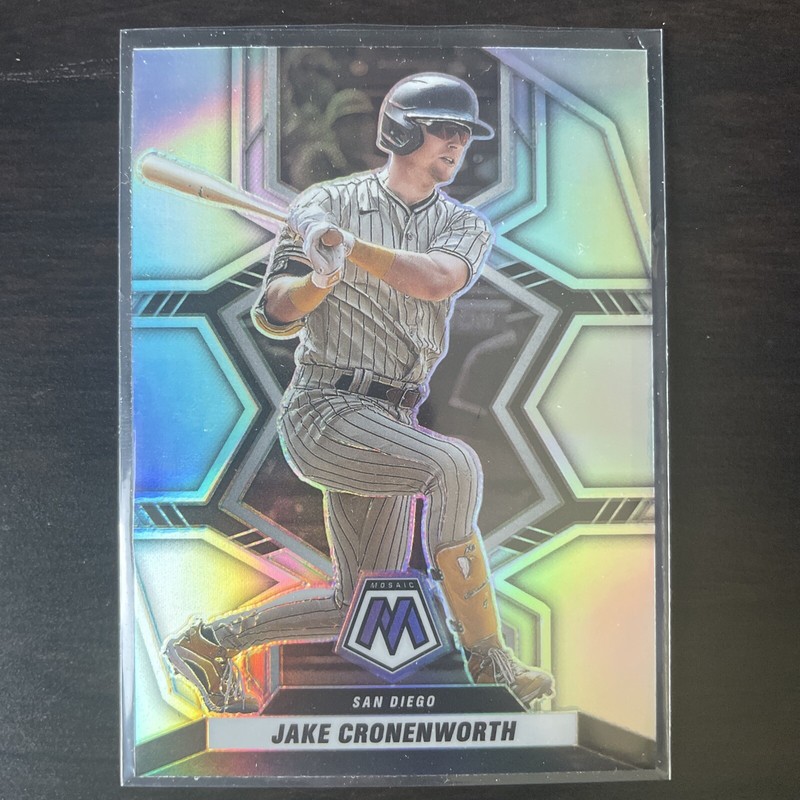 2022 Panini Mosaic Jake Cronenworth 162 Silver Prizm SP San Diego Padres 