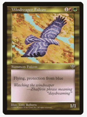 Windreaper Falcon - Mirage (MIR) (x4) PLAYSET Vintage Magic the Gathering