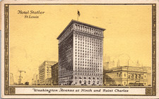 Hotel Statler St. Louis Missorui Postcard