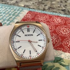 Nixon Mens Roll Deep The Crew  Analog Quartz Watch