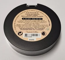Sephora Matte Perfection Powder Foundation ~ 12 Fair Warm ~ Full Size ~ Sealed