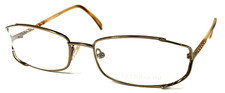 LIZ CLAIBORNE L286 068P NOS Beige/Gold Womens Eyeglasses Frame 52-18-130