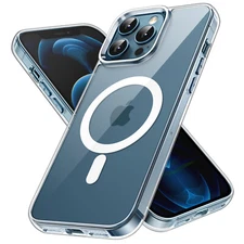 JETech Magnetic Case for iPhone 12 Pro Max 6.7-Inch, MagSafe Wireless Charging