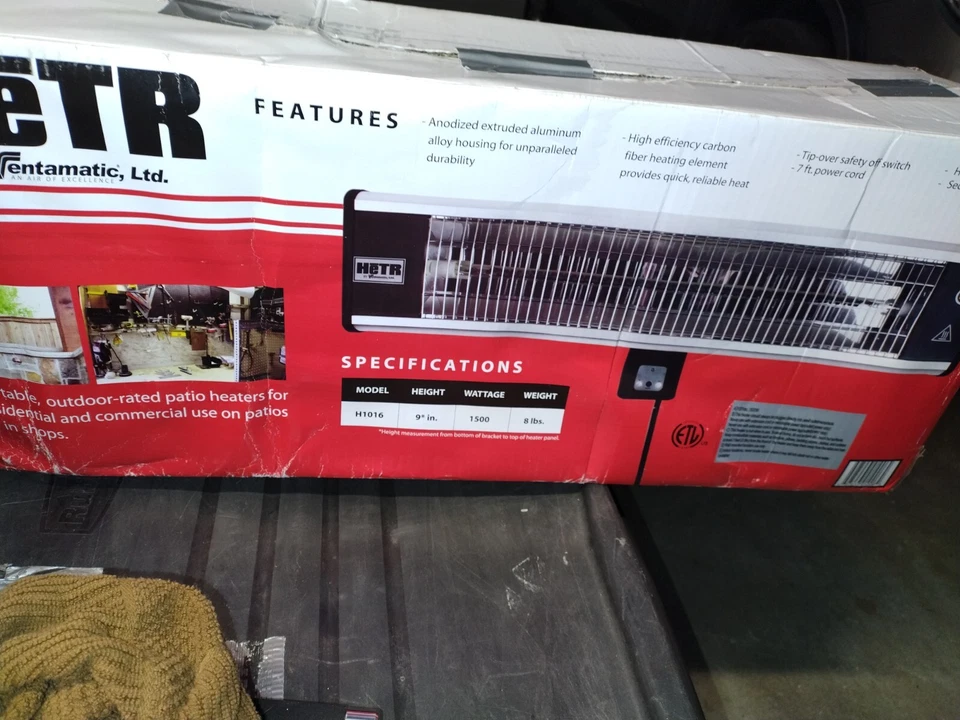 calentador de montaje en pared Foto 2 de 4