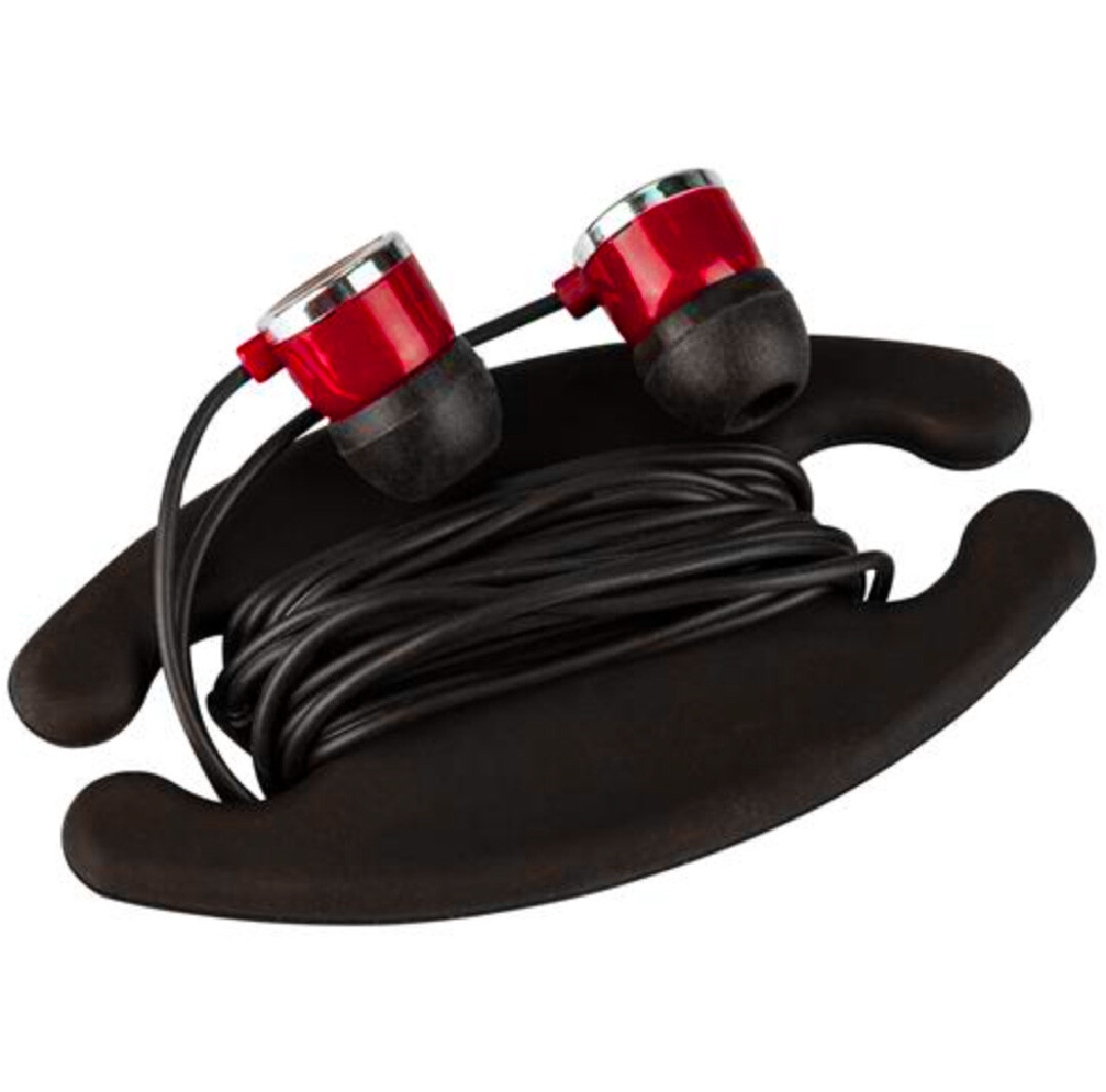 2x Silicone Headphone Cord Wire Cable Organizer Detangler Holder Wrap