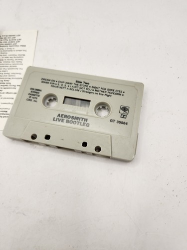 AEROSMITH - Cassette Tape - LIVE BOOTLEG - Steven Tyler Joe Perry - Picture 5 of 5