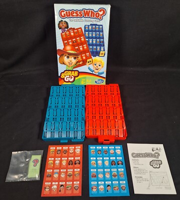 Guess Who? Grab Go Travel Player Game Age's 6+ Hasbro