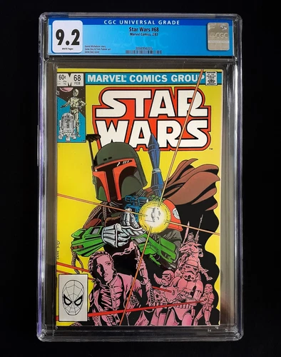 Star Wars 68 CGC 9.2 - Bobba Fett Cover First Mandalorian!