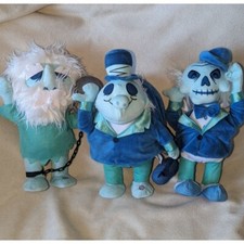 Haunted Mansion Disney Hitchhiking ghosts set Of 3 Gus, Ezra, Phineas Gemmy