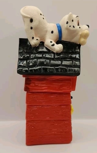 Vintage 1990s Disney 101 Dalmatians Bubble Bath 10fl Oz Bottle Black Roof Empty - Picture 4 of 5
