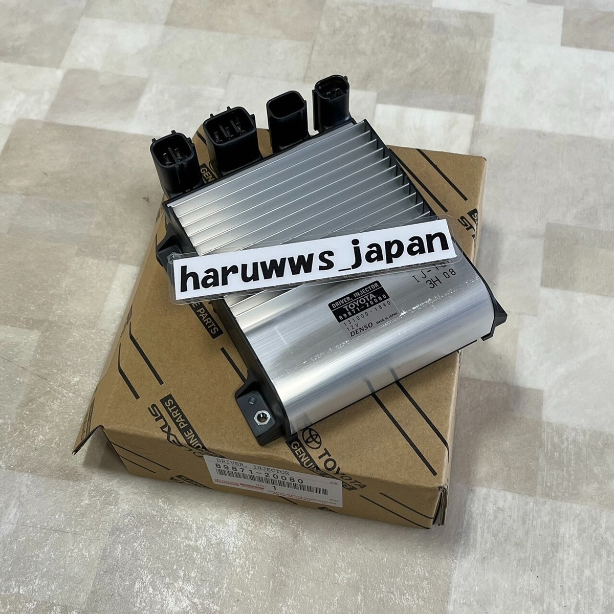 イトウテルミー Genuine Toyota Hilux Hiace Land Cruiser Prado Injector Driver ECU