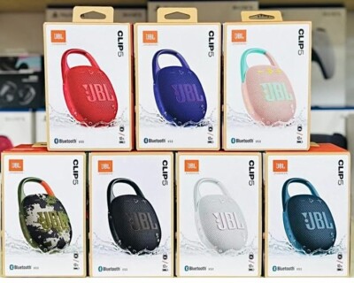 NEW SEALED - JBL Clip 5 Mini Bluetooth Waterproof Portable Speaker