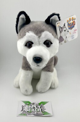   Pets2Cuddle Husky Hund Stofftier Kuscheltier ca 25cm NEU mit Tag  