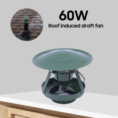 60W Rauchabzug Ventilator Schornsteinventilator fürSchornsteine weniger als 12cm