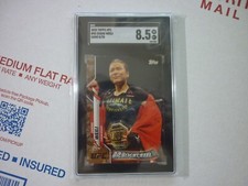 Zhang Weili 2020 Topps UFC #98 RC Highlight Reel Camo 8/25 SGC8.5