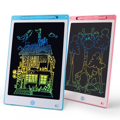 12''10'' LCD Writing Tablet Electronic Drawing Notepad Doodle Board-Kids Office