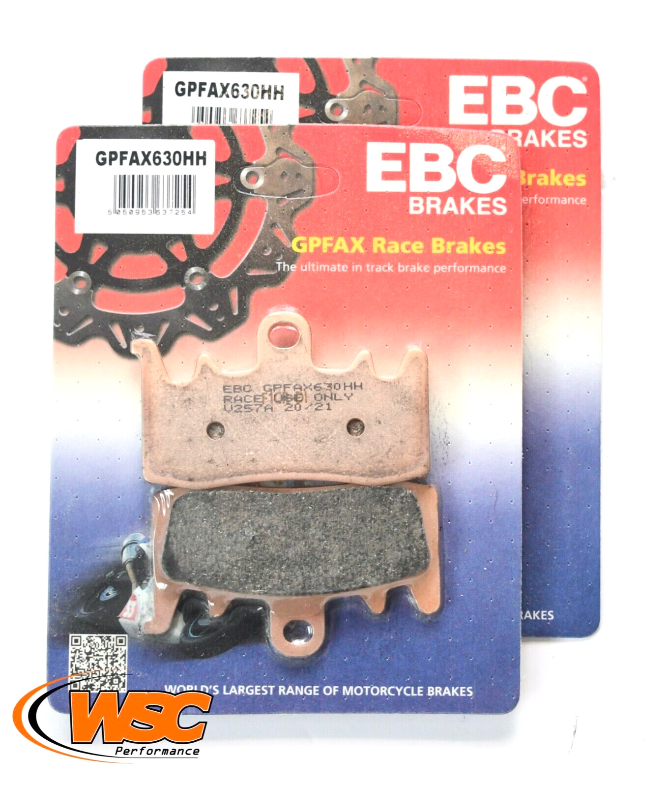 EBC Sintered Race Pad Front Right for Ducati Streetfighter 955 V2 2022 - 2023 - Image 100